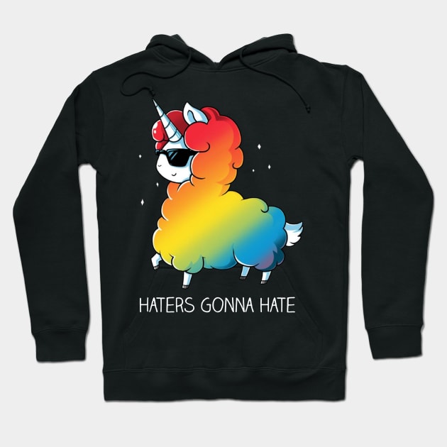 Haters Gonna Hate Hoodie by Evelyn M. Prieto